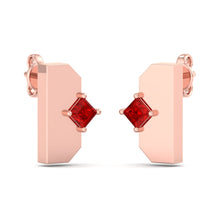 Load image into Gallery viewer, Variants – The Ruby Effect – Sole Earrings
