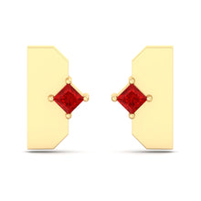 Load image into Gallery viewer, Variants – The Ruby Effect – Sole Earrings
