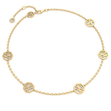 Load image into Gallery viewer, XO+AZ - Octagon Designed Sees Necklace
