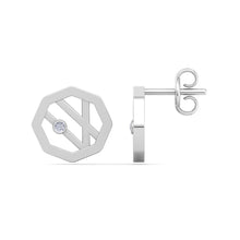 Load image into Gallery viewer, OX + AZ - Octagon Designed Earrings
