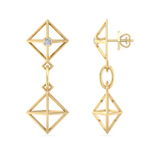 Load image into Gallery viewer, IH Collection - Dino Line - Dos Prism Earring

