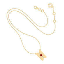 Load image into Gallery viewer, Variants – The Ruby Effect – Dual Pendant
