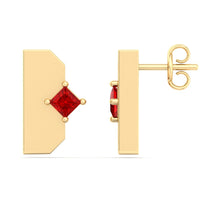 Load image into Gallery viewer, Variants – The Ruby Effect – Sole Earrings
